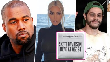 Kanye West Puts Up Death Post on ‘Skete Davidson’; Is It a Dig at Kim Kardashian-Pete Davidson Breakup?